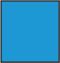 520 BLUE CYAN / BLEU CYAN