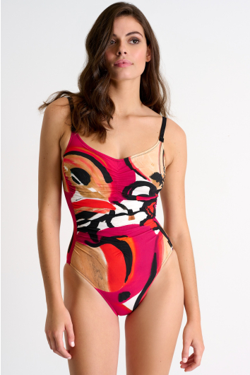 Thin straps one-piece