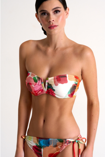 Haut de bikini de style bandeau