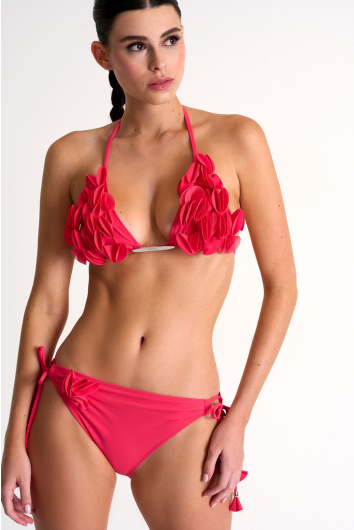 Bas de bikini ajustable à taille basse