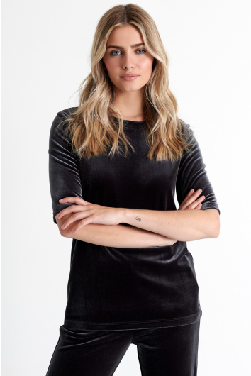 Classic velvet shirt