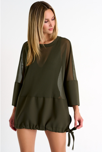 Mesh tunic