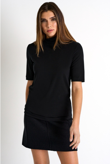 Haut à col montant en modal