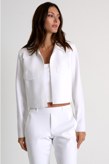 Contemporary cropped jacket