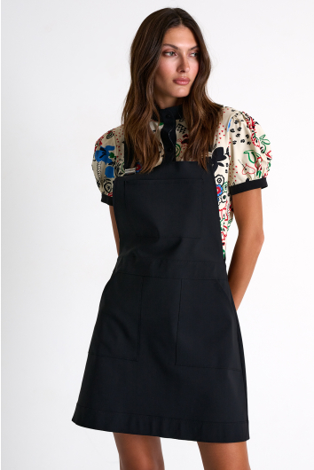 Robe salopette en lycra