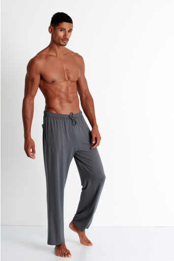 Pantalon décontracté doux, en jersey modal