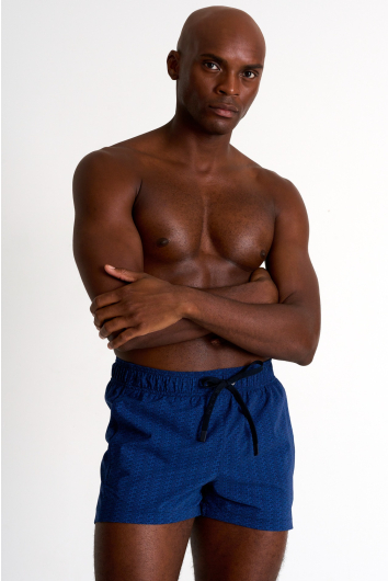 Short fit, stretch and quick dry swim trunks