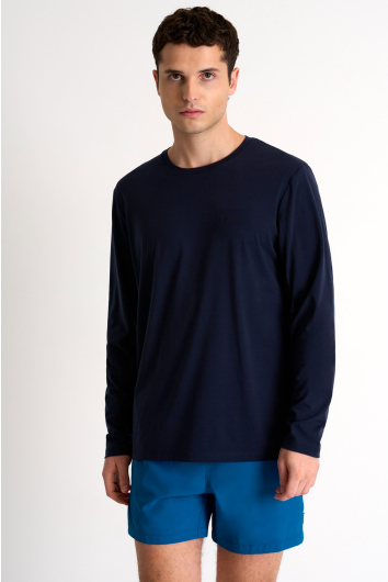 Chandail manches longues avec logo SHAN