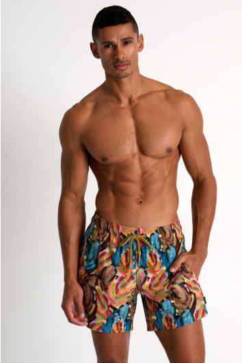 Maillot de bain extensible à coupe classique