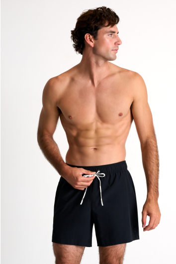 Classic fit stretch and quick dry swim trunks