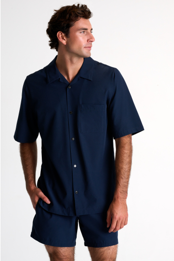 Chemise décontractée à manches courtes