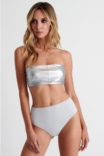 Stylish high waist bikini bottom