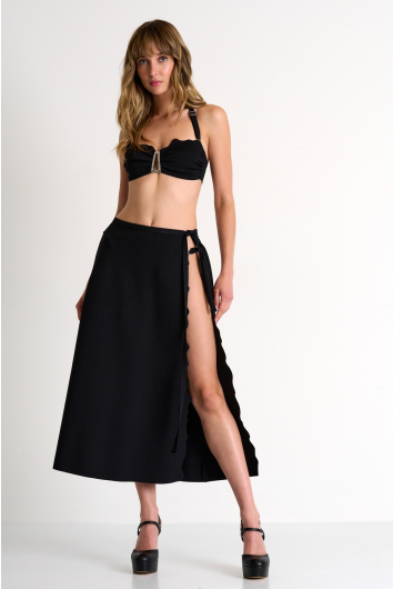 Jupe de plage à nouer