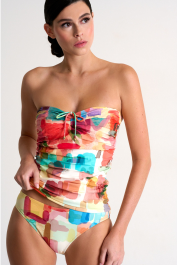 Bandeau tankini top