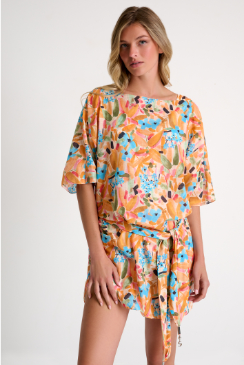 Tunique en voile de coton