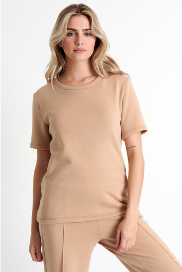 Lounge short sleeve top