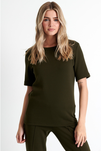 Lounge short sleeve top
