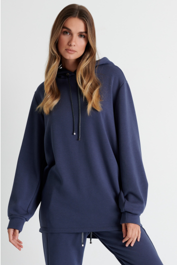 Puff sleeve hoodie