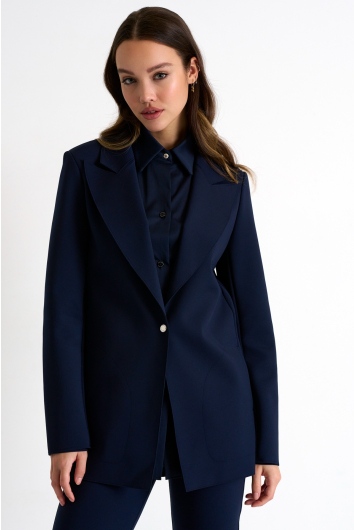 Veston long classique