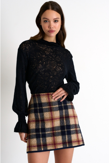 Wool skirt