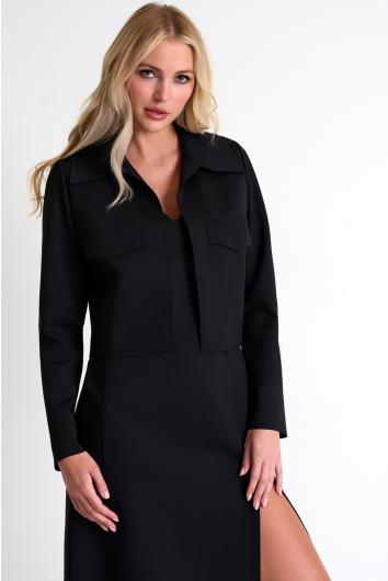 Contemporary cropped jacket