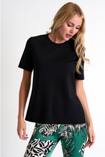 Jersey short-sleeved top