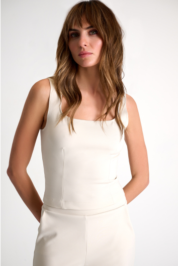 Bustier style tank top 