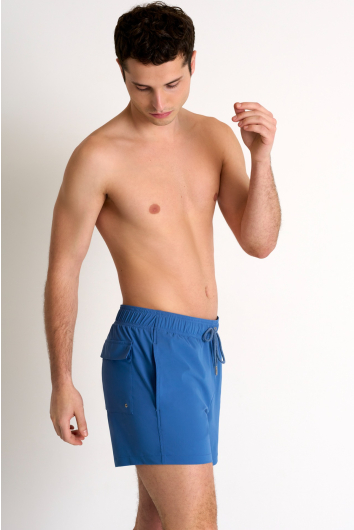 Classic fit, stretch and quick dry swim trunks