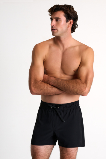 Short fit, stretch and quick dry swim trunks
