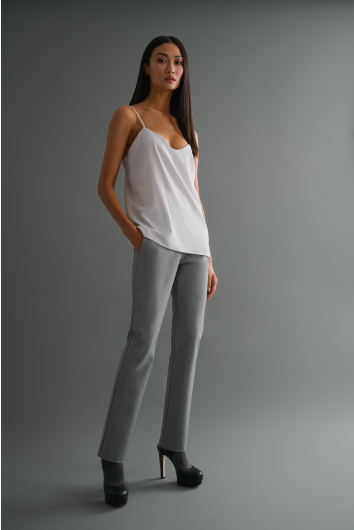 Bias-cut silk camisole