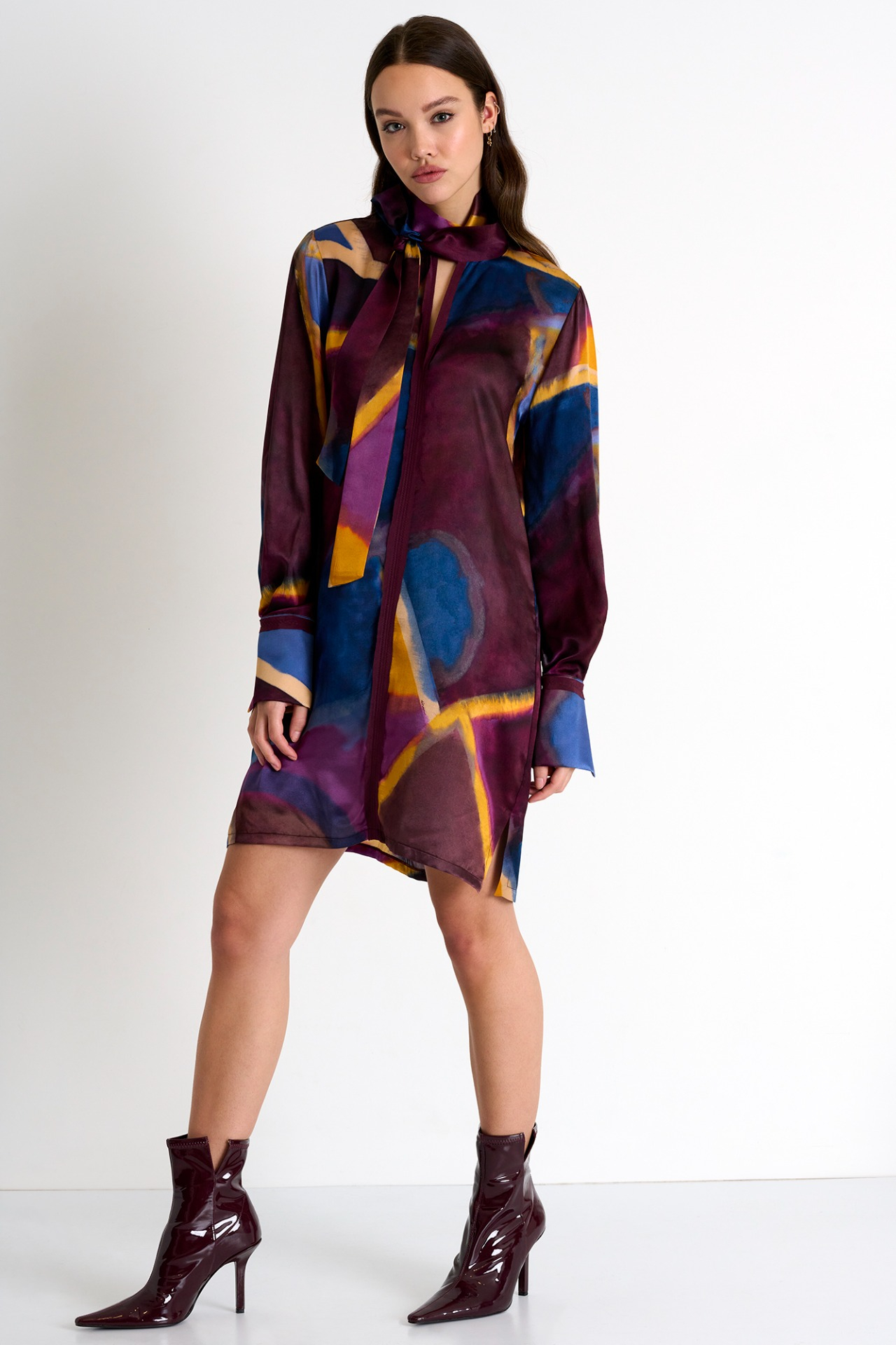Delicate silk dress | SHAN